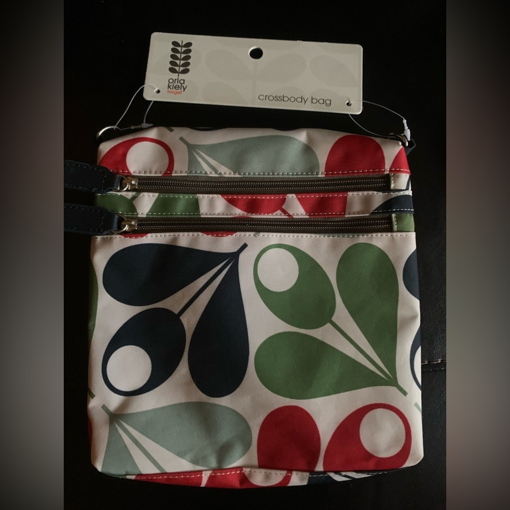 Oral Kiely target crossbody bag